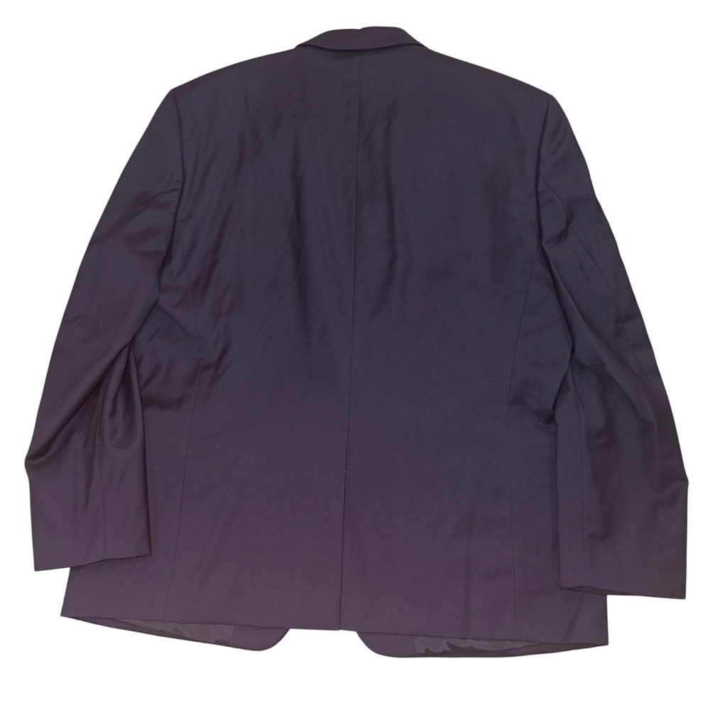 Lauren Ralph Lauren Mens Navy Blue 100% Wool Gold Button Blazer 46 R - Picture 2 of 8